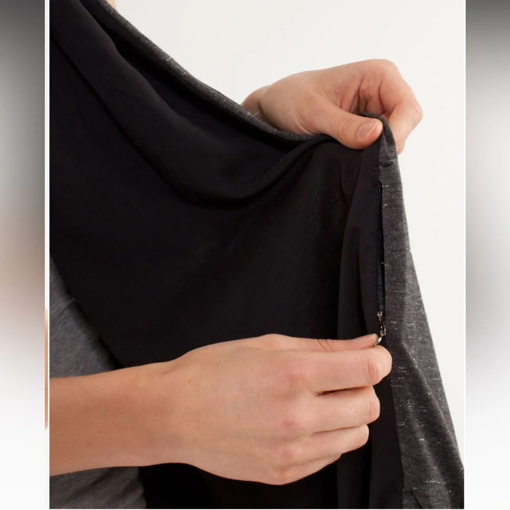 Lululemon Deep Thoughts Scarf Heathered Black / Black